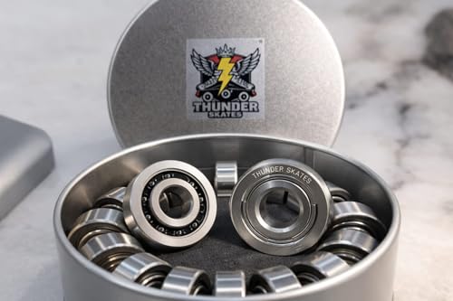 Image of Overlap 11 Balls Hybrid Ceramic High Speed Inline Skate roller Bearings 608 type (2 Pcs)