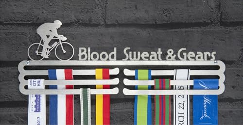 Affichage de la médaille de vélo support mural anti-désordre