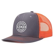 A-dark Gray With Orange Netting