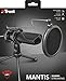 immagine 3Trust GXT 232 Mantis Microfono USB per Streaming, Shock-Mount, Filtro Pop e Treppiede, Nero