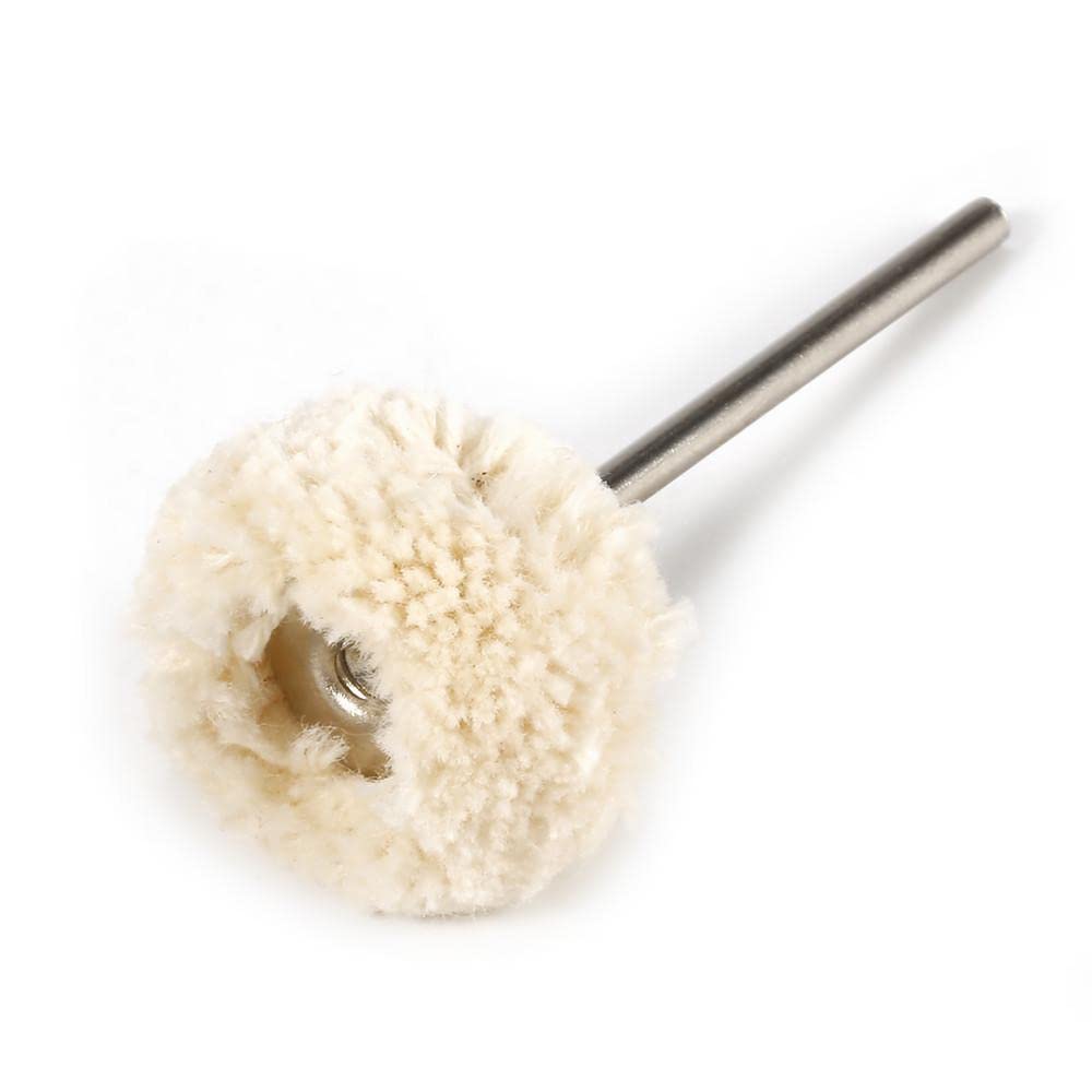 NMD Dental Polishing Buffs (White Cotton Thread For Straight Handpiece) (pack of 1pc) 4