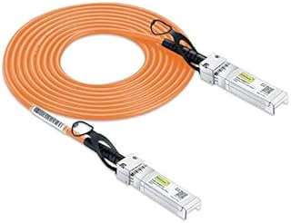 10Gtek Fully Compatible Version,10G SFP+ DAC Cable - 10GBASE-CU Passive Direct Attach Copper Twinax SFP Cable for Cisco SFP-H10GB-CU3M,D-Link, Supermicro, Netgear, Mikrotik, ZTE Devices, 3m