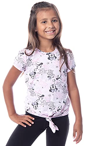 Disney Minnie Mouse Girls' Graffiti Art T-Shirt
