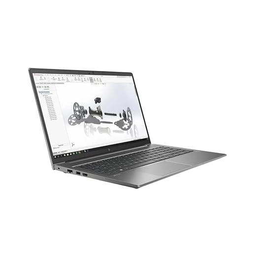 ZBook HP Laptop 049 Power G7, 15.6" Full HD Display, Intel Core i7-10750, 16GB RAM, 512GB SSD, Quadro 6GB, USB Type-C, USB 3.0, Microphone/Webcam, Windows 10 Pro, used like new