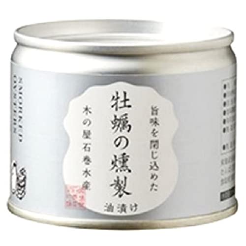木の屋　牡蠣の燻製 油漬け　缶詰　１１５g×６缶　ギフト対応 不可　商品です 3枚目
