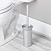 Produktbild iDesign 22176EU Metro Rostfreie Toilettenbürste aus Aluminium fürs Bad, 10,67 x 0,254 x 41,4 cm, silber, Aluminum
