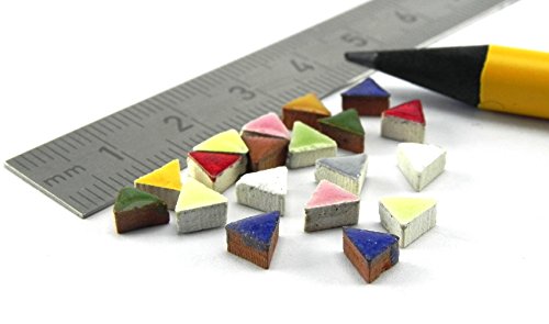 Mosaic-Minis, 1000 Pieces, Triangle 5mm, 20 Colors, MXAL