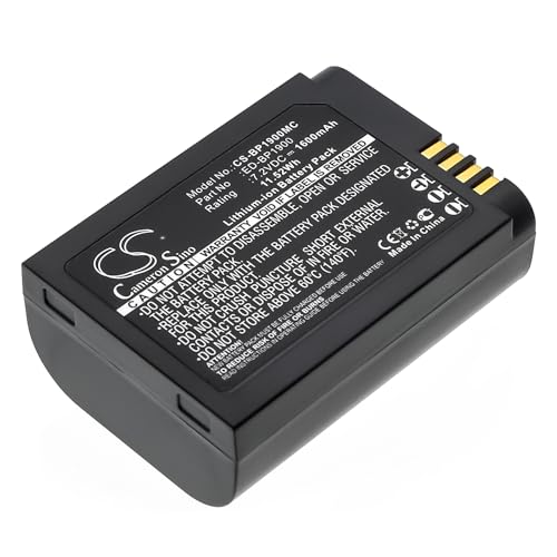 Capacità: 1600mAh TECHTEK Batteria 1600mAh compatibile con [Samsung] EV-NX1ZZZBMBUS, EV-NX1ZZZBQBUS, EV-NX1ZZZBZBUS, NX1 sostituisce ED-BP1900