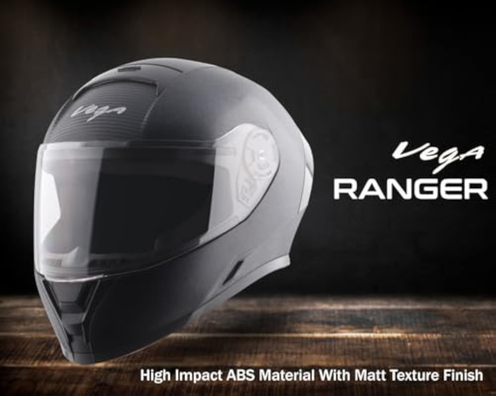 Ranger ISI Texture Finish Lightweight Full Face Helmet