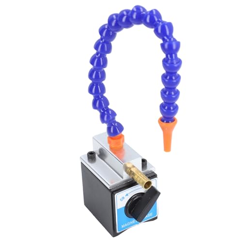 Magnetic Base Coolant Hose, Adjustable Convenience, Heat Resistant, Wide Application, with 1/4in Inlet 1/2in Outlet, for Machine Processing