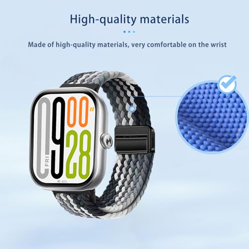 Correa para Xiaomi Redmi Watch 5 de nylon trenzado miniatura 3