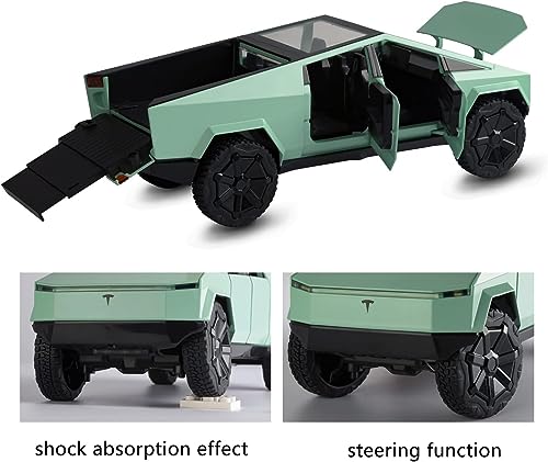 Image of Alloy Car Model Diecasts Metal Toy with Sound /Light /Pull-Back Off-Road Vehicles Car Model Collection Kids Toys Gift Multicolor Pack of 1 (CYBR-Green)