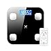 HYY-AA Balanza Inteligente báscula de baño, Suelo Digiatal Humana Báscula Bluetooth Hogar Peso de Escala, 180Kg 400 Libras Negro /