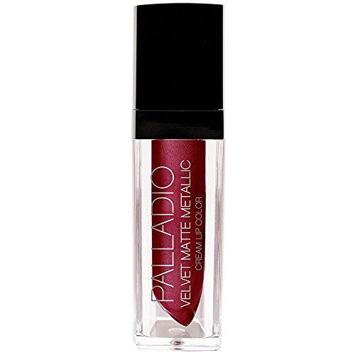Palladio Velvet Matte Metallic Cream Lip Color, Opulent