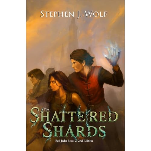 The Shattered Shards Audiolibro Por Stephen J Wolf arte de portada