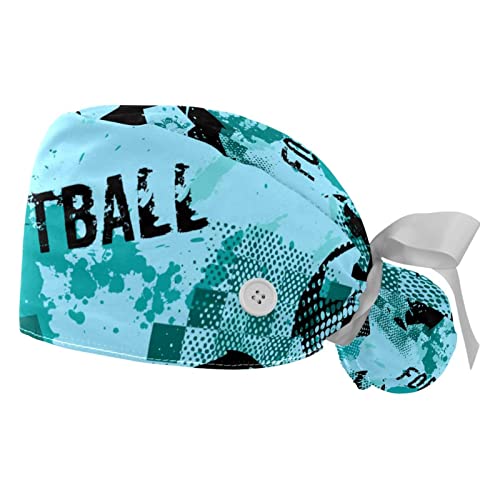 Casquettes de travail JDEZ pour stopper la sueur : lot de 2 chapeaux réglables