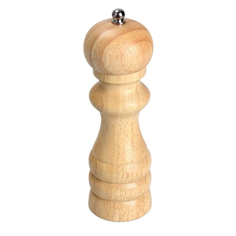 ADERFETBI Molinillo Pimienta Molinillo de Pimienta Manual Madera Sal maíz Molinillo Cocina multipropósito Pimentero(6 Inch)