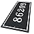 Personalized Reflective Address Plaque, Custom Aluminum House Number Sign with Two Screw, Address Sign for Outside Home, Street, House, 12.5"L x 5.5"H (Black or Green)