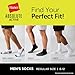 Hanes Men's Absolute Active Cushioned Crew Socks, Moisture Wicking Socks, Seamless Toe, 4-Pack