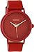 Produktbild Oozoo Damenuhr mit Lederband 42 MM Colours of Summer Palmen Zifferblatt Unicolor Rot C10163