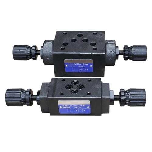 Clapet anti-retour modulaire MTCV-02W haute pression en acier usiné