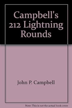 Paperback Campbell's 212 Lightning Rounds Book
