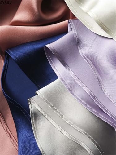 Mulberry Silk Skirt Women‘S Solid Color Long Skirt4