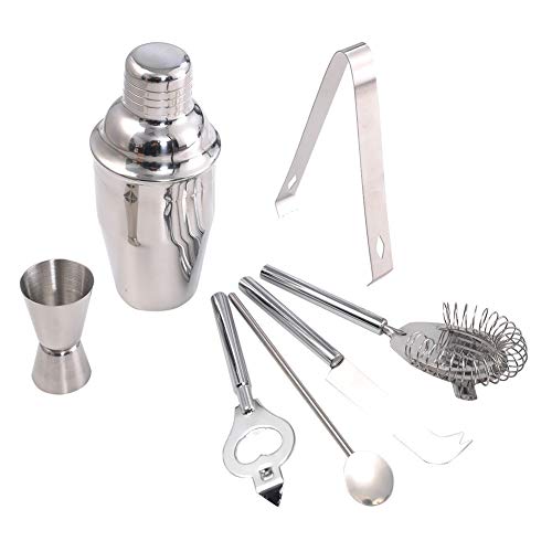 Shaker en acier inoxydable 350 ml avec support et outils de bar complets