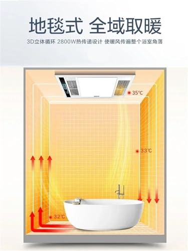 Calefactor eléctrico integrado techo 220V miniatura 4