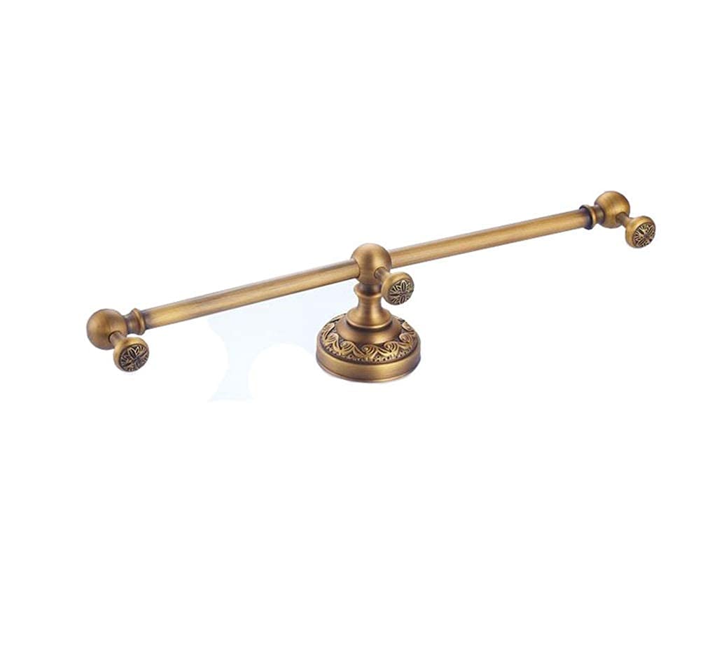 Barre porte-serviettes cuivre prévention humidité salle de bain