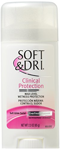 Soft & Dri Clinical Protection Everfresh Deodorant 2.3 Ounce Box (68ml)