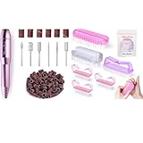 MelodySusie Portable Electric Nail Drill with All in One Nail Brush Set