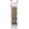 Maped 851701 Egonomische drie-kantige potloden HARRY POTTER met gumkop – HB-middel – x6 pennen – huis Gryffindor, huis…
