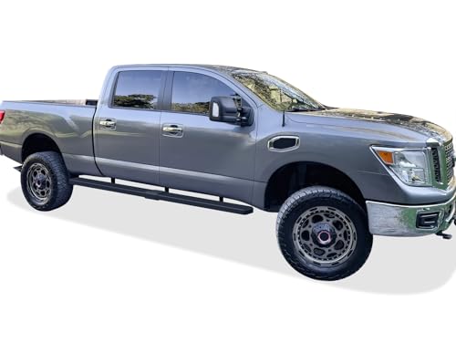 Estribos running boards APS 5 pulgadas para Nissan Titan miniatura 6