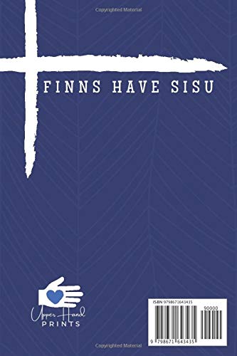 SISU: 6" x 9" lined notebook with Finnish art - Image 2
