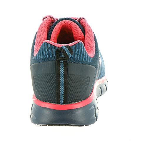Skechers Skechers Work Sure Track Saquenay Alloy Toe Womens Sneakers Navy/Pink 9