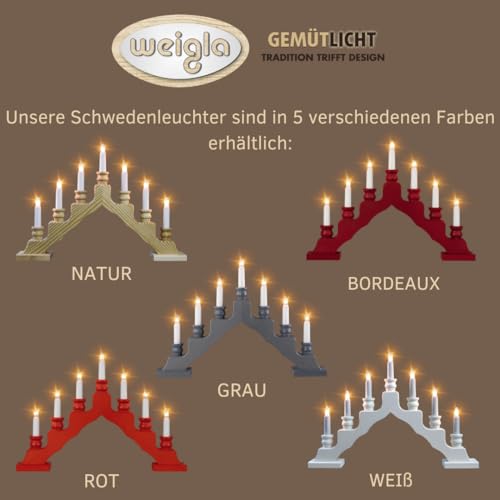 Weigla Lampadario svedese a 7 luci