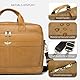 BKAZV Herren Große Aktentasche, Mann 15.6 Zoll Laptoptasche Leder Arbeitstasche Business Handtasche Tragetasche Henkeltasche Schultertasche Messenger Bag Briefcase Umhängetasche, Schwarz