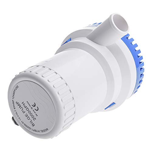 XMSound 2000 GPH 12v Submersible Boat Marine Plumbing Electric Bilge Pump 1-1/8\"(29MM) Outlet