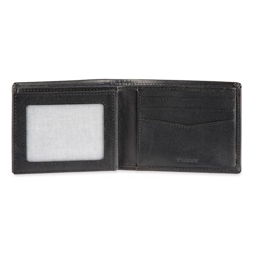 Haggar Men's Leather Traveler Wallet4