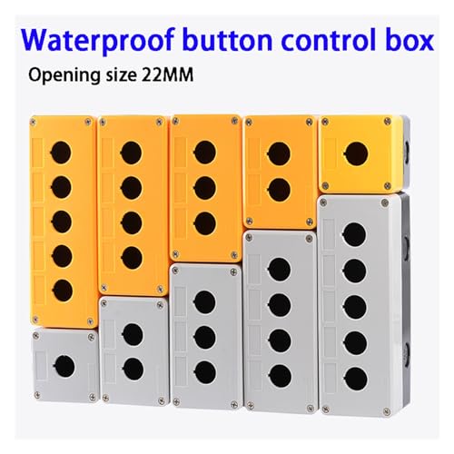 Boîtier de commande anti-poussière pour protéger vos boutons de machine 22mm - 3