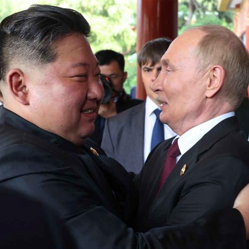 Russia and North Korea fighting ‘Nazism’ in Ukraine, says Putin in first meeting with Kim Jong-un & exclusive interview with British Foreign Secretary David Lammy