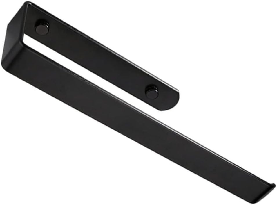 Black Wall - Mounted Toilet Paper Holder, Sleek & Minimalist Bathroom and RV Accessory