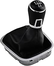 AutoClean Gear Lever Shifter Knob with Leather Boot Full Assembly for Vento,Polo,Ameo,Rapid