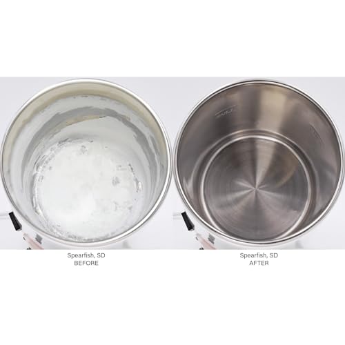 waterwise kleenwise water distiller cleaner descaler environmentally safe and phosphate free removes mineral scale and buildup 48 ounces with scoop 3 pound pack of 1