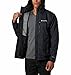 Columbia Pouring Adventure Chaqueta para Hombre, Negro, M