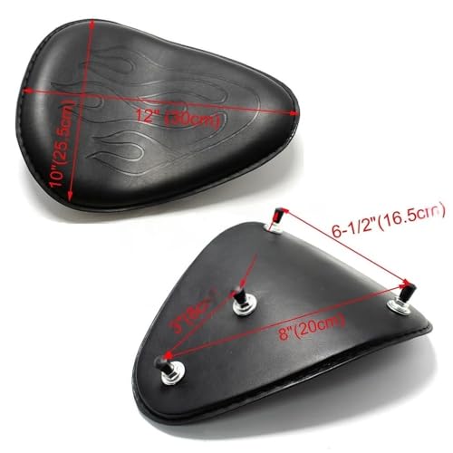 Asiento Bobber cómodo para Virago XV soluciona dolores de espalda 4