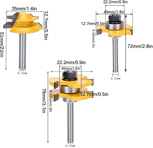 Reviews y listado de Fresas para router madera para comprar online. 8 Imagen adicional
