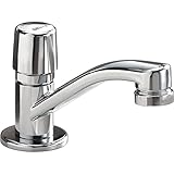 Delta Faucet 701LF-HDF Metering, Single Handle Metering Faucet, Chrome,2.50 x 6.25 x 7.00 inches
