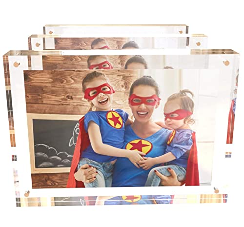 3 4X6 Acrylic Frame 4X6 Acrylic Picture Frame 4X6 Acrylic 4 X 6 Frame,Acrylic,4X6 Frame,Picture Frames 4X6 Picture Frame 3 Pack Acrylic,Photo Frame 4X6,Clear Photo Frame Standing Magnetic Floating #TOP11